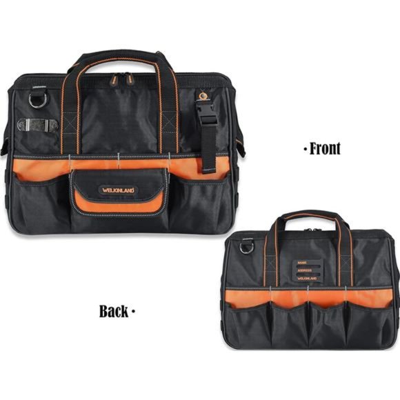 16" Tool Bags, 34-Pockets Tools bag, Heavy Duty Tool Bag, HVAC Tool Bag - Picture 6 of 6